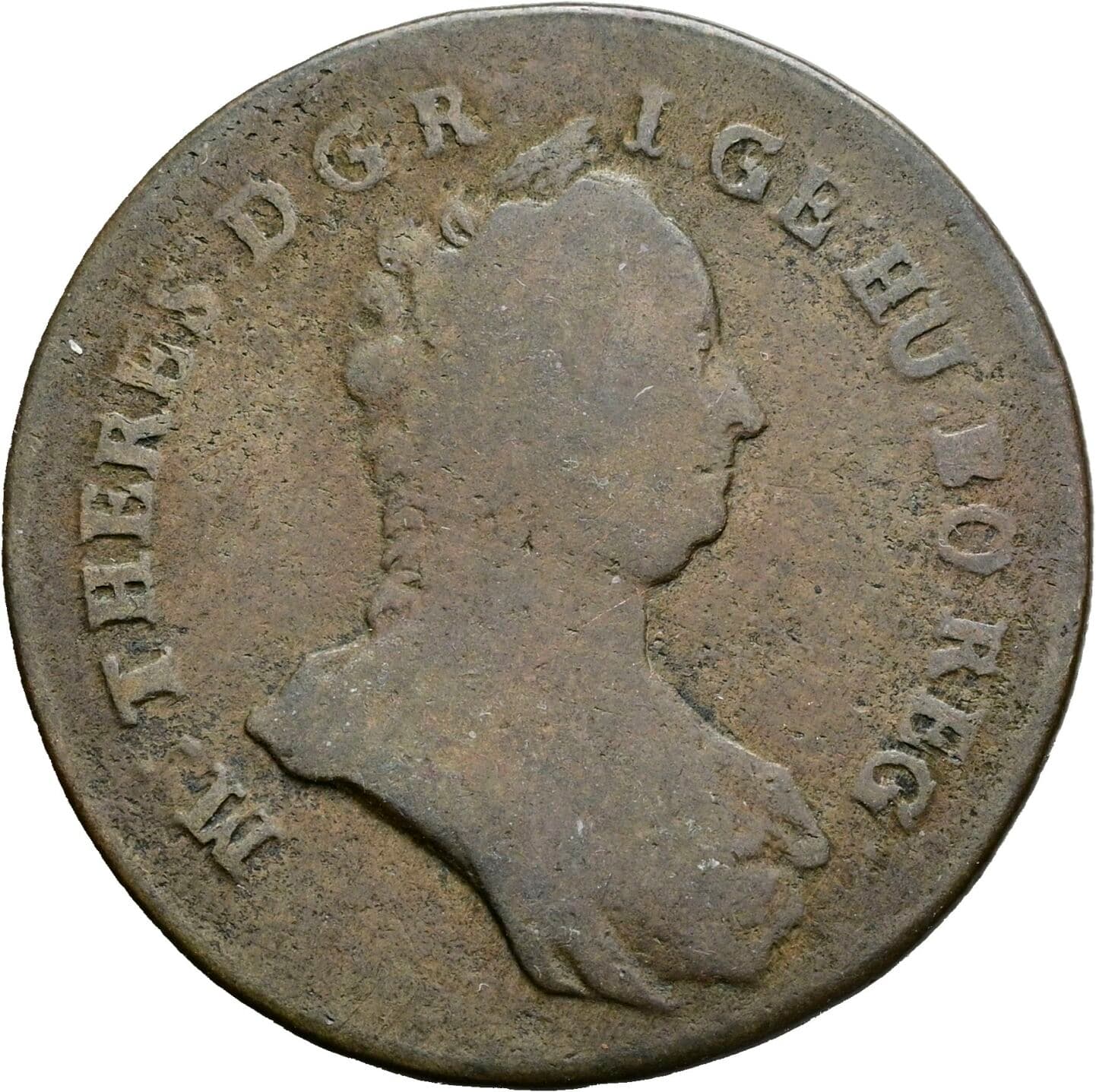 Poltura Maria Theresia 1740-1780 1763 KM – Vorderseite