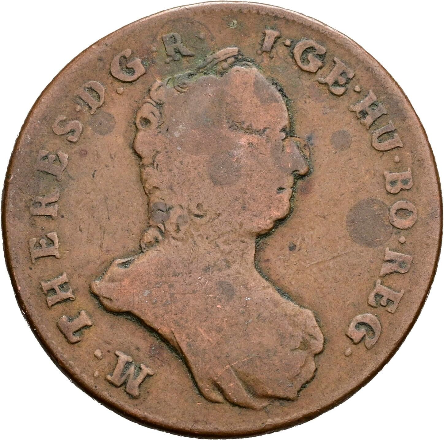 Poltura Maria Theresia 1740-1780 1765 KM – Vorderseite