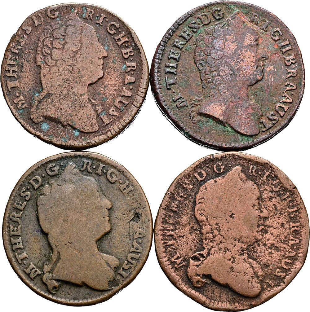 Lot 8 Stück 1 Kreuzer