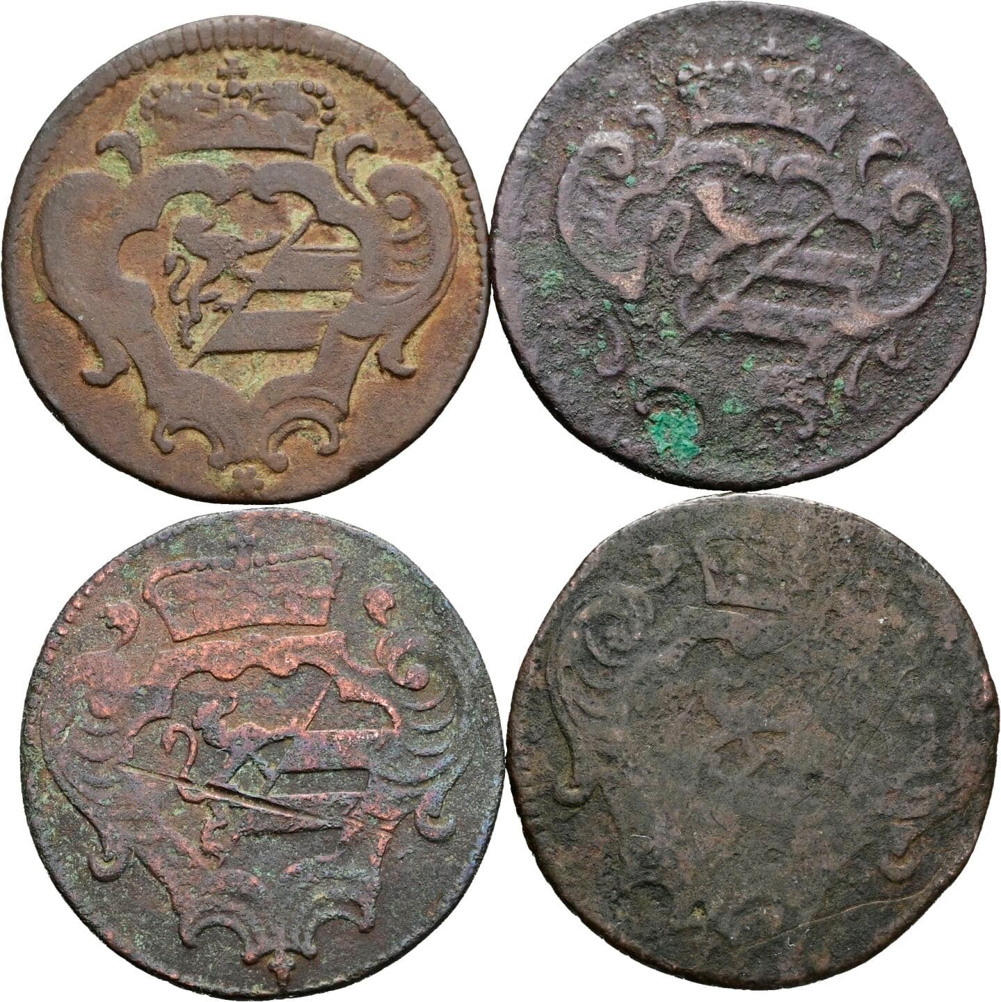 Lot 4 Stück 1 Soldo