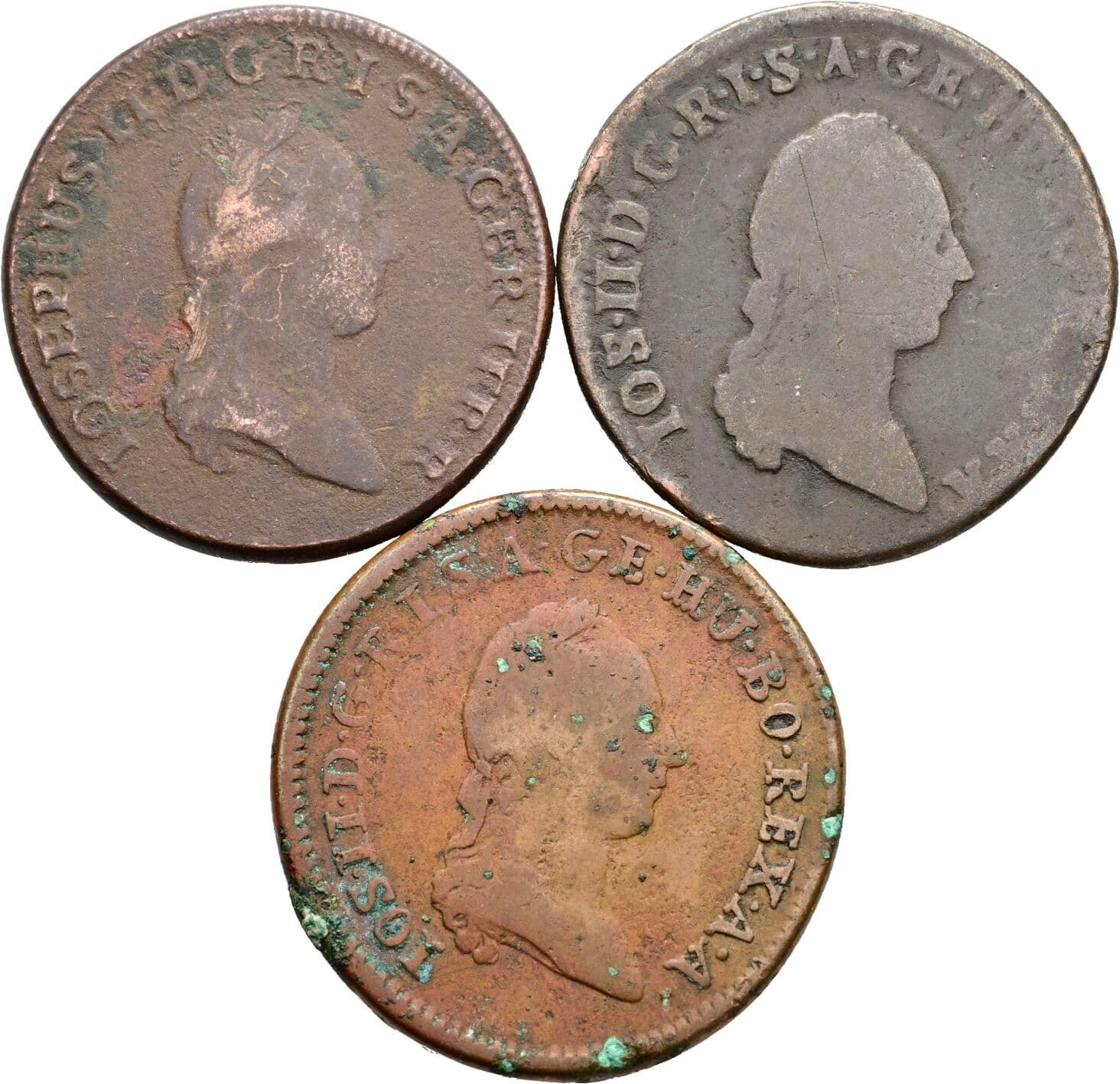 Lot 3 Stück 1 Kreuzer