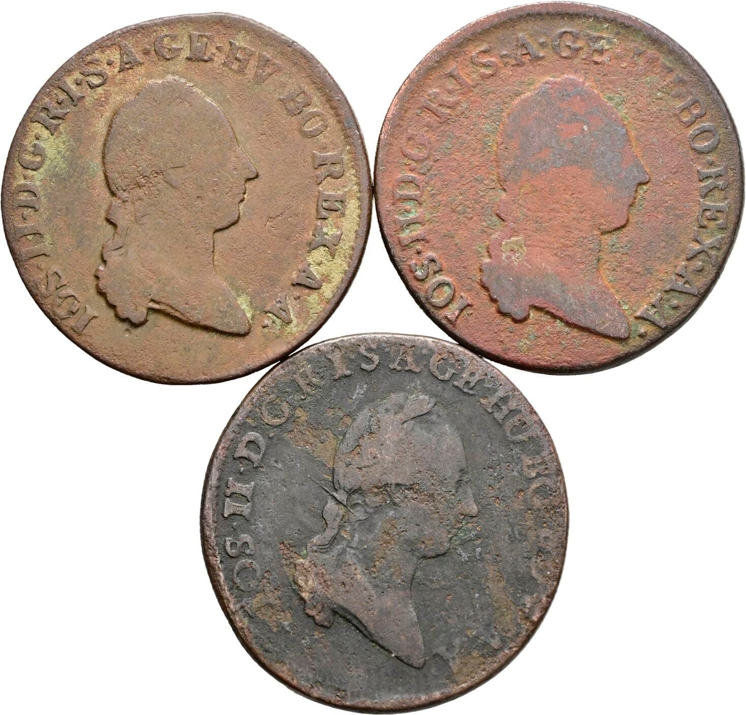 Lot 3 Stück 1 Kreuzer