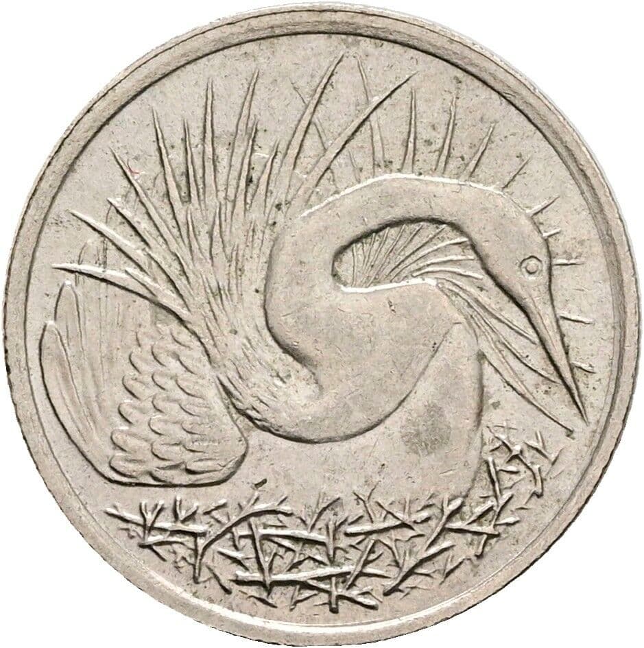 5 Cents 1978 – Rückseite