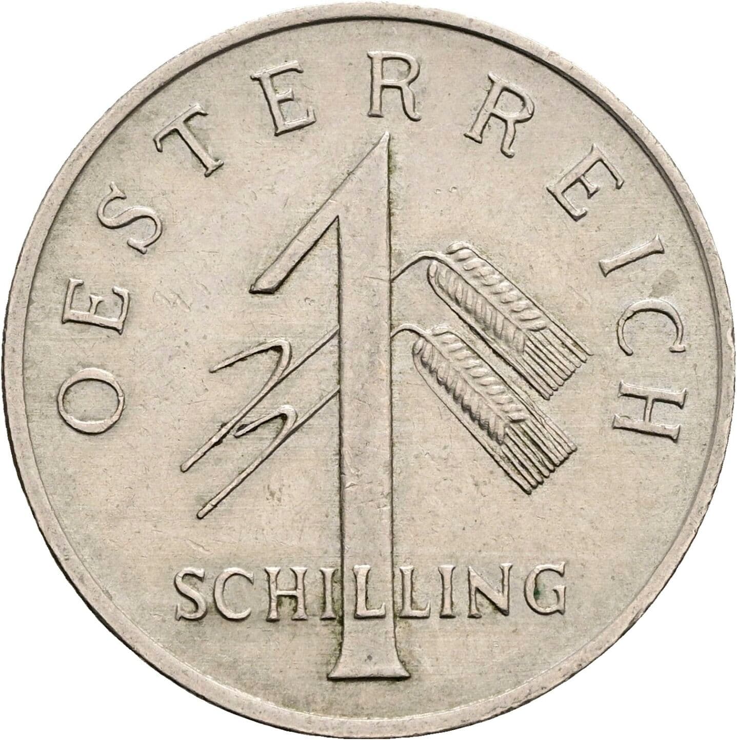 1 Schilling 1934 – Vorderseite