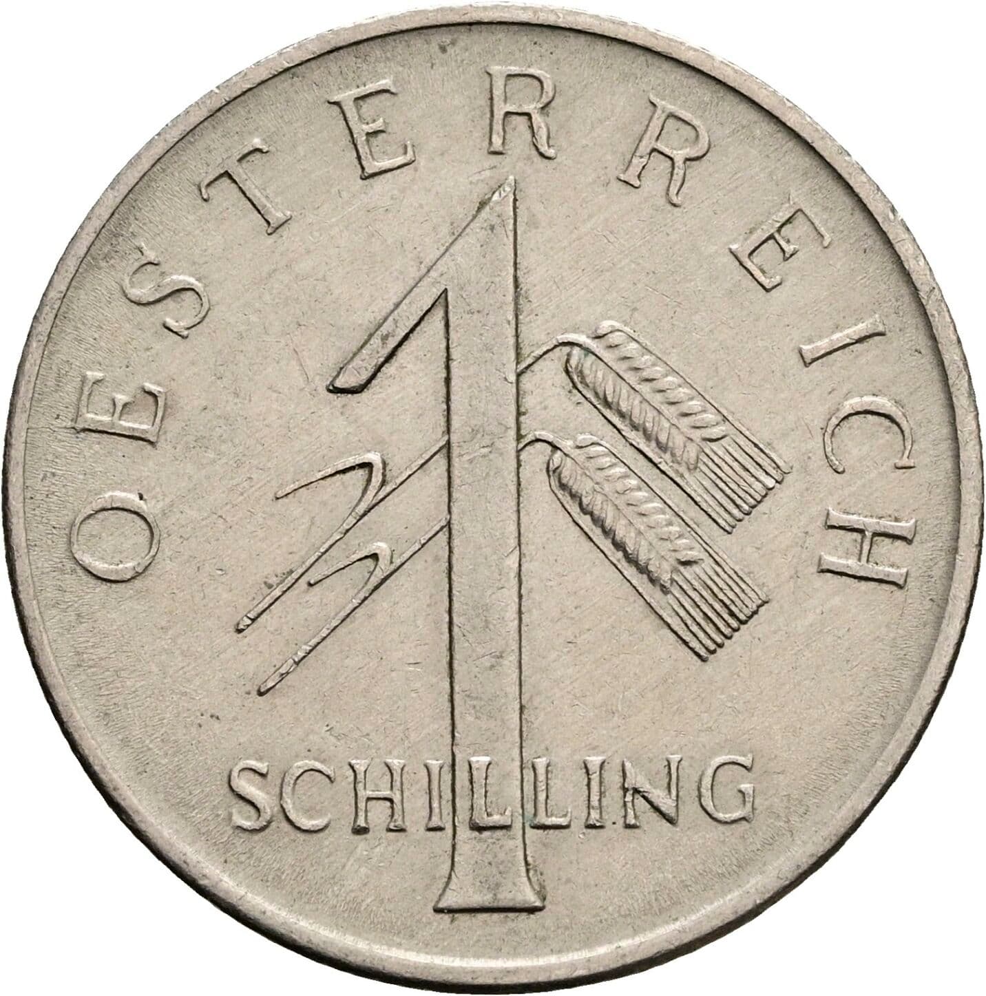 1 Schilling 1934 – Vorderseite