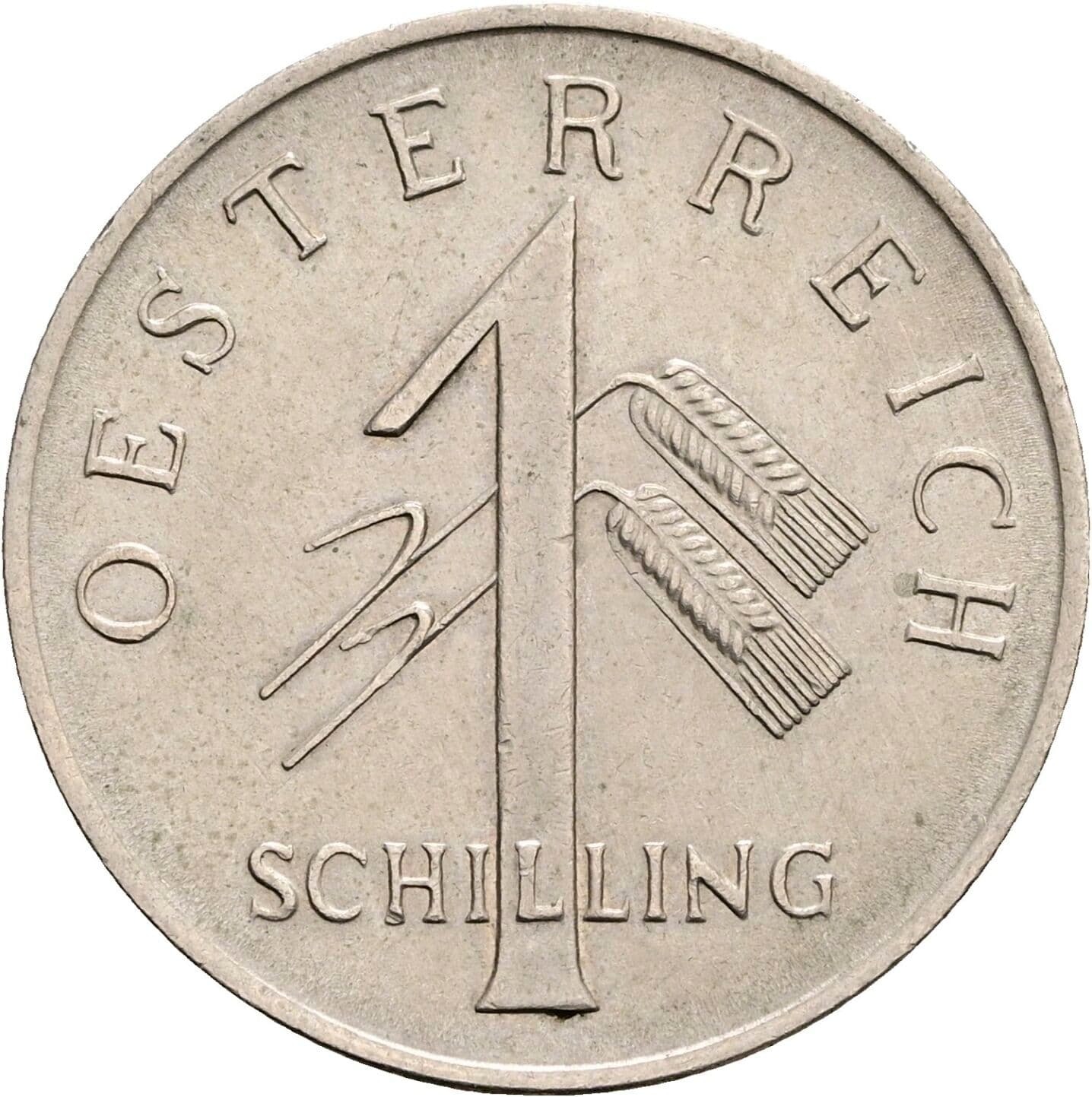 1 Schilling 1934 – Vorderseite