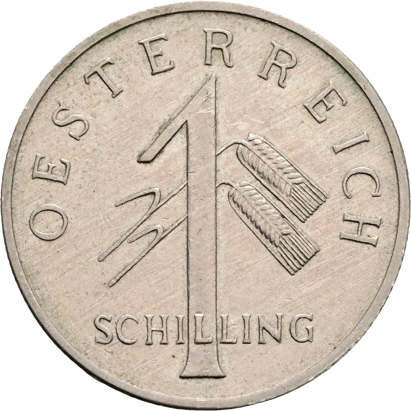 1 Schilling 1934 – Vorderseite