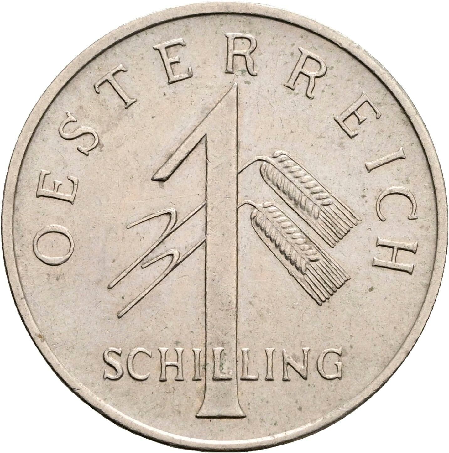 1 Schilling 1935 – Vorderseite