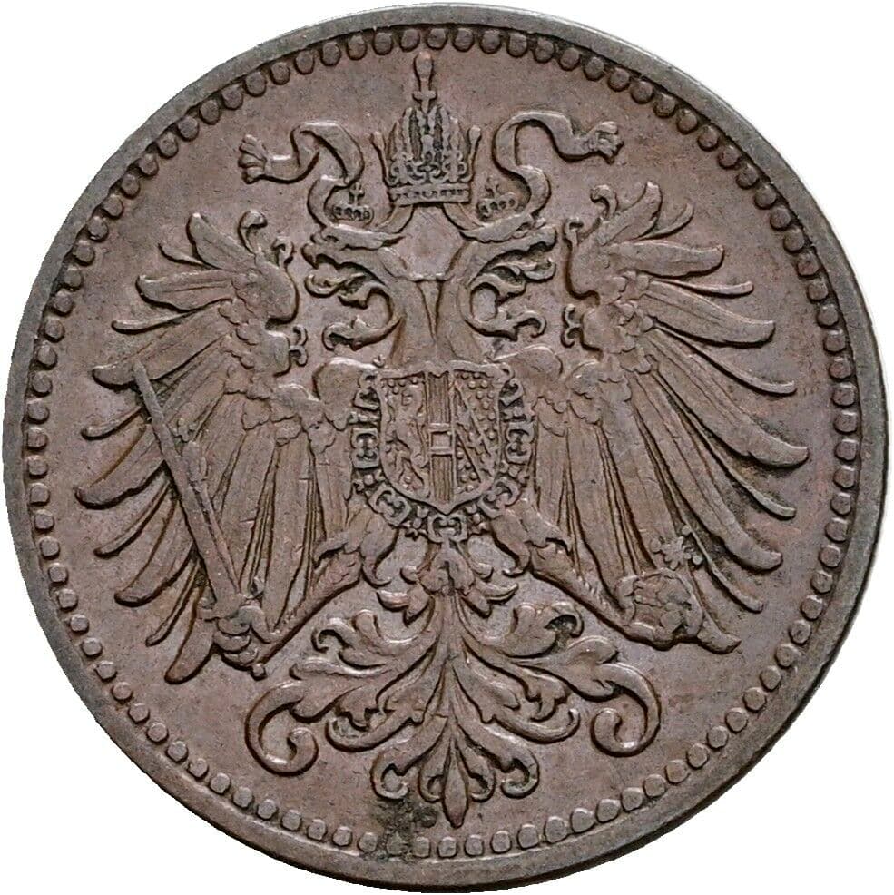 1 Heller Franz Joseph I. 1848-1916 1912 – Rückseite