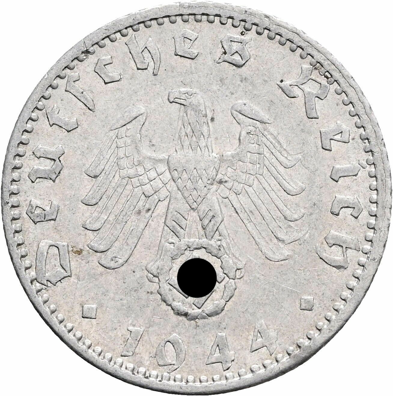 50 Reichspfennig 1944 F – Rückseite