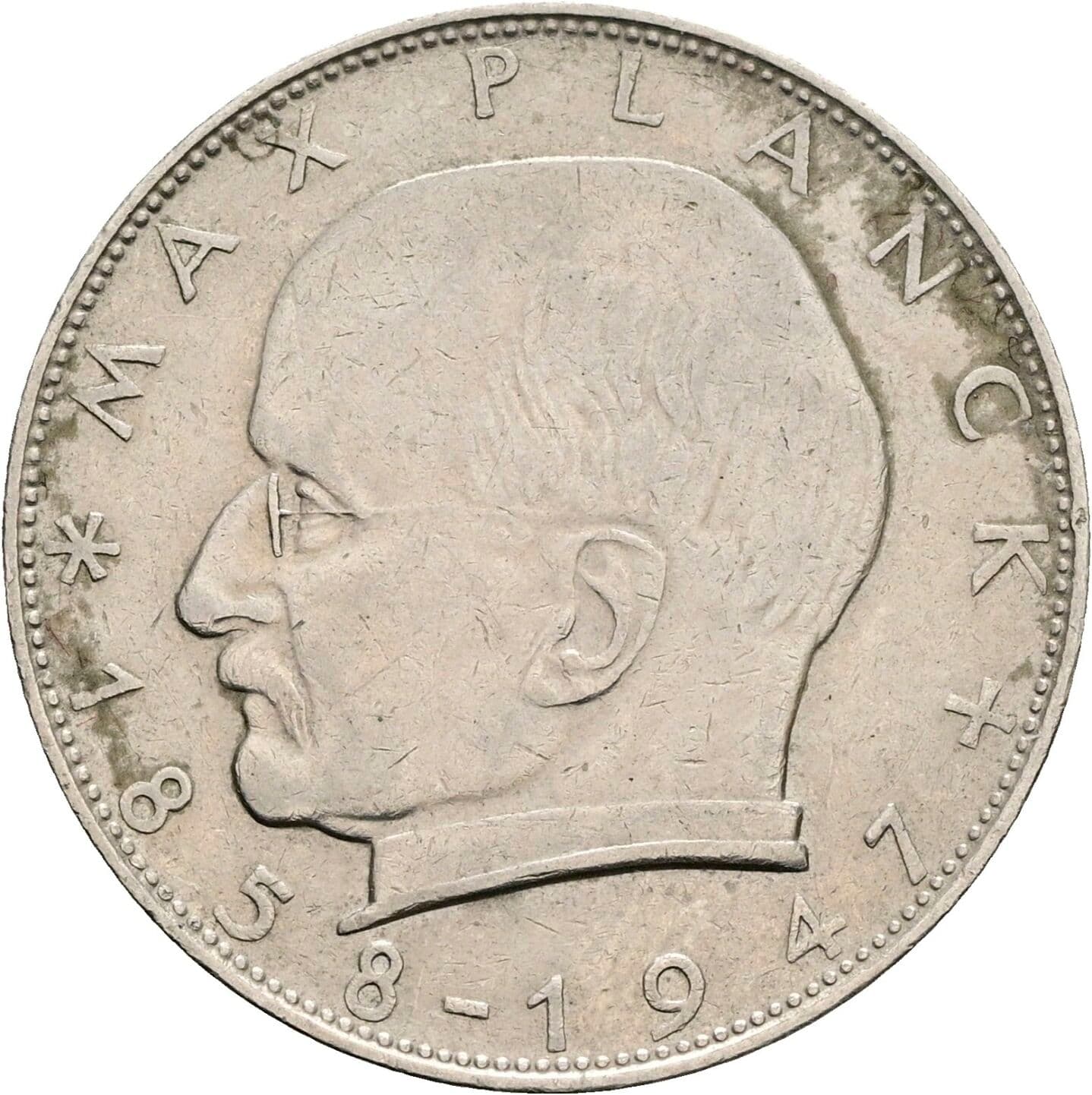 Fehlprägung 2 Deutsche Mark
