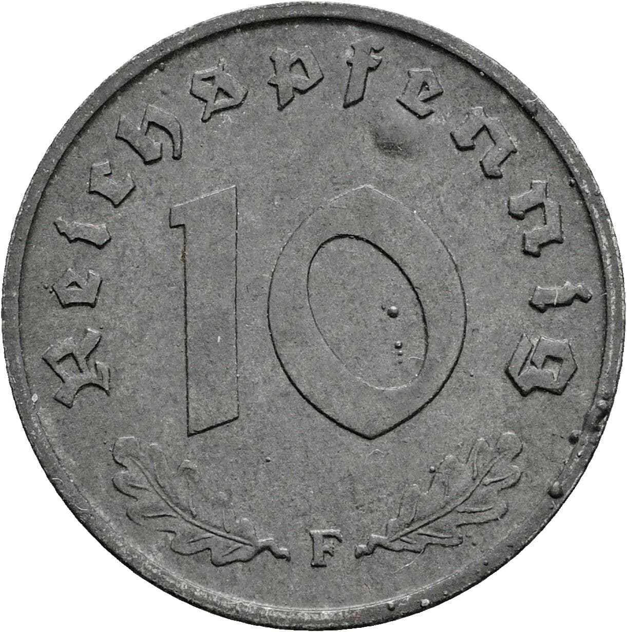 Fehlprägung 10 Reichspfennig