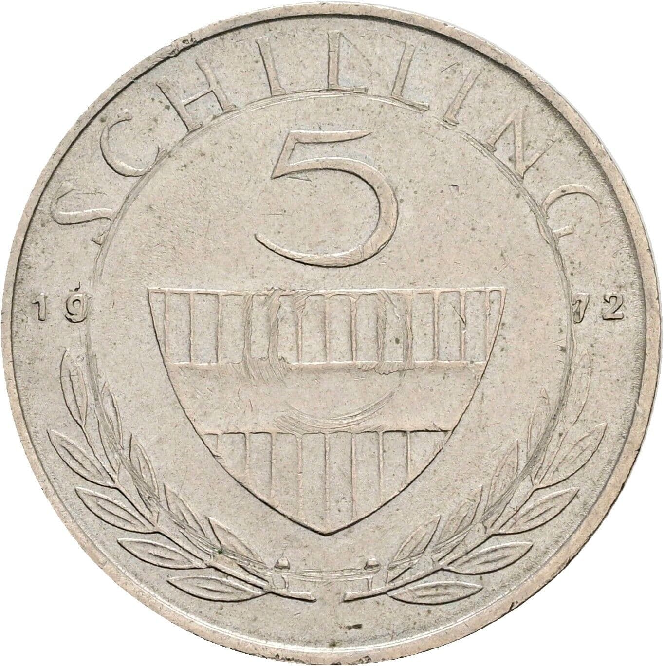 Fehlprägung 5 Schilling