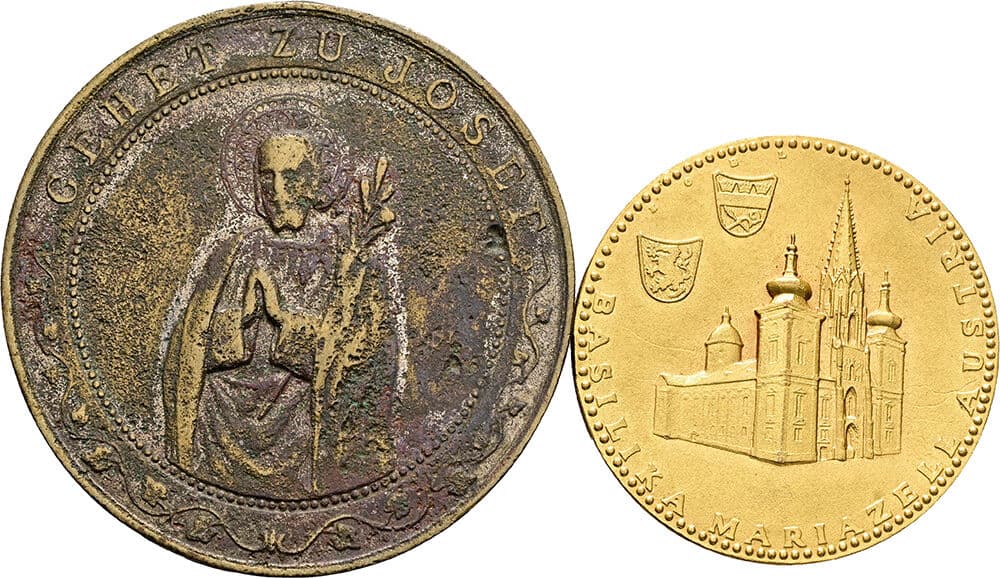 Lot 2 Stück Medaillen