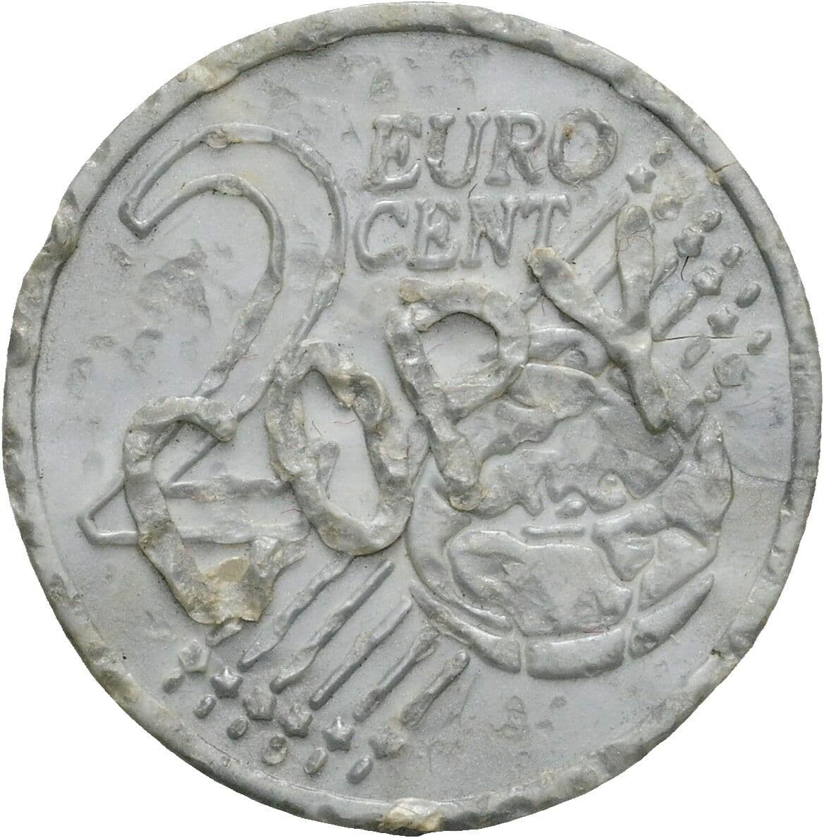 2 Euro Cent 2002 – Vorderseite
