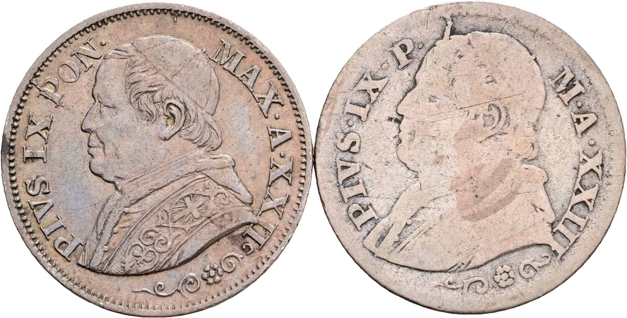 Lot 2 Stück 10 Soldi