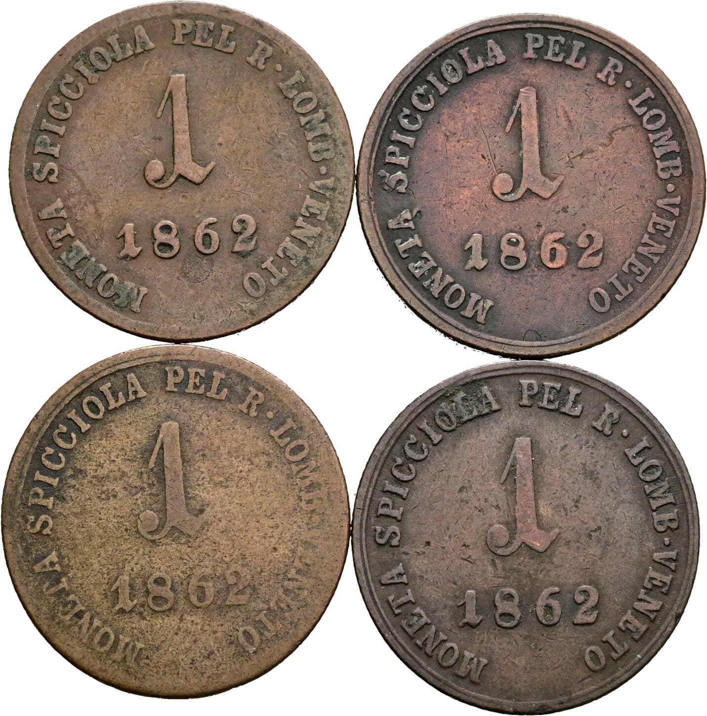 Lot 4 Stück 1 Soldo