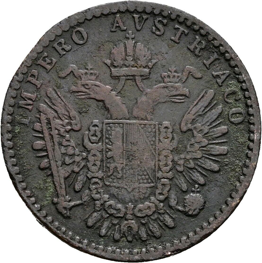 3 Centesimi Franz Joseph I. 1848-1916 1852 M – Rückseite