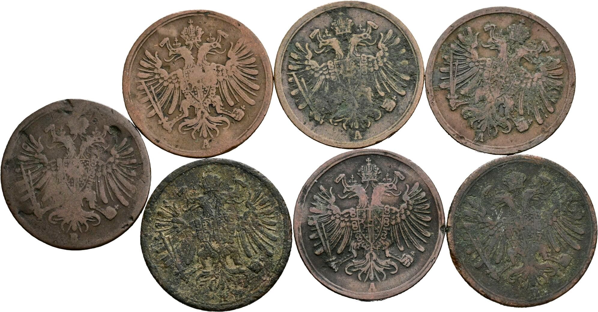 Lot 7 Stück 5/10 Soldo