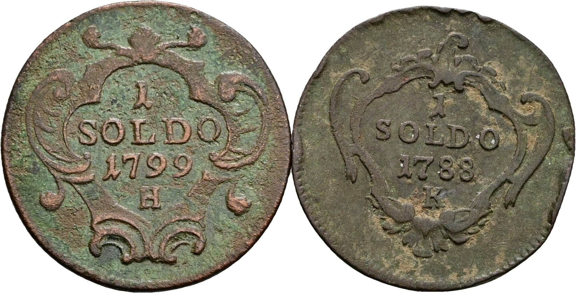 Lot 2 Stück 1 Soldo