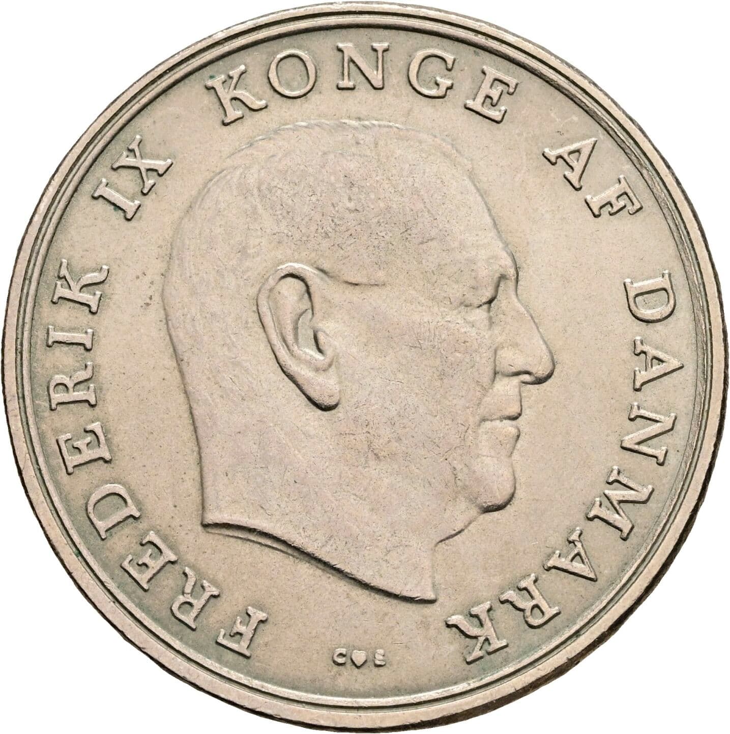 5 Kroner Frederik IX. 1947-1972 1963 – Vorderseite