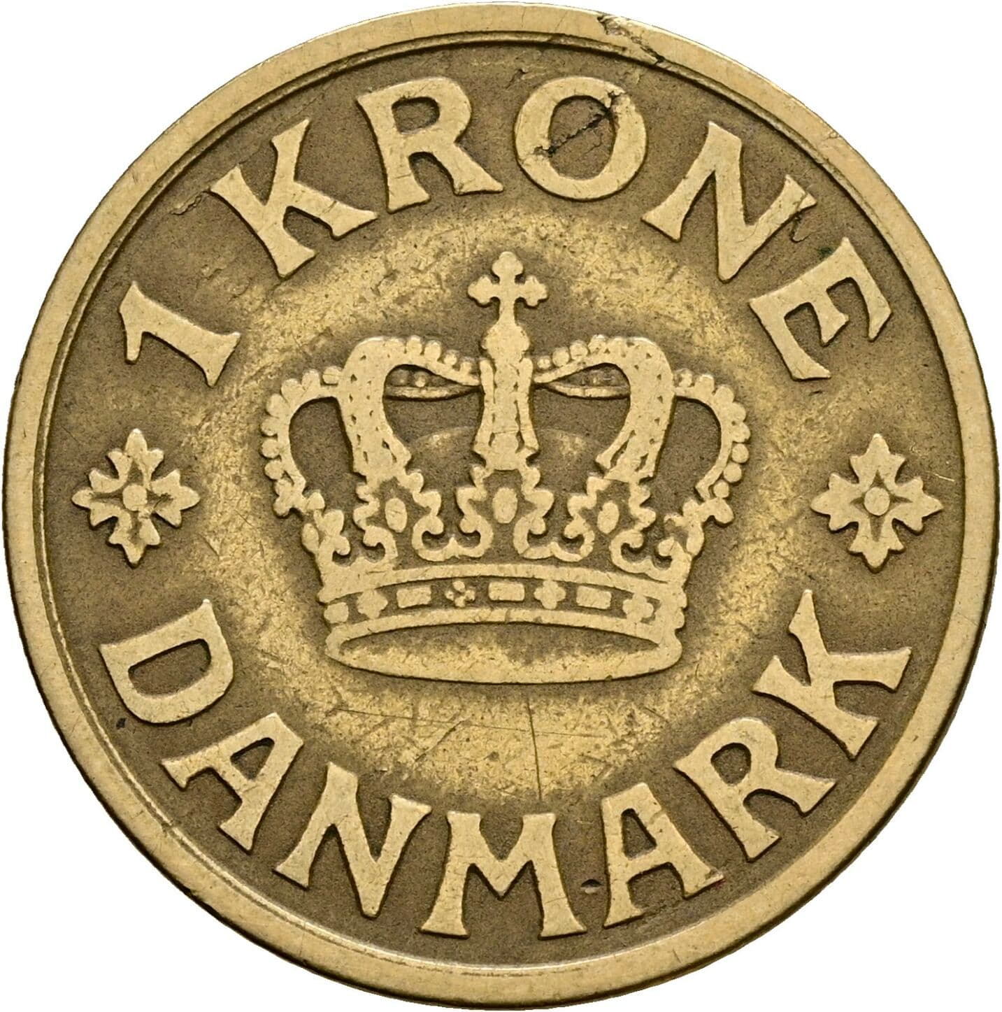 1 Krone Christian X. 1912-1947 1926 – Rückseite
