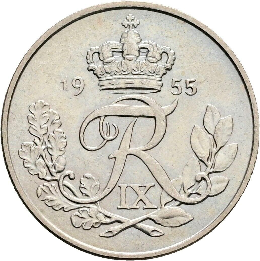 10 Öre 1955 – Rückseite