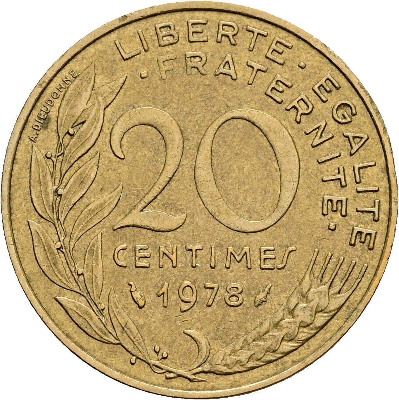 20 Centimes