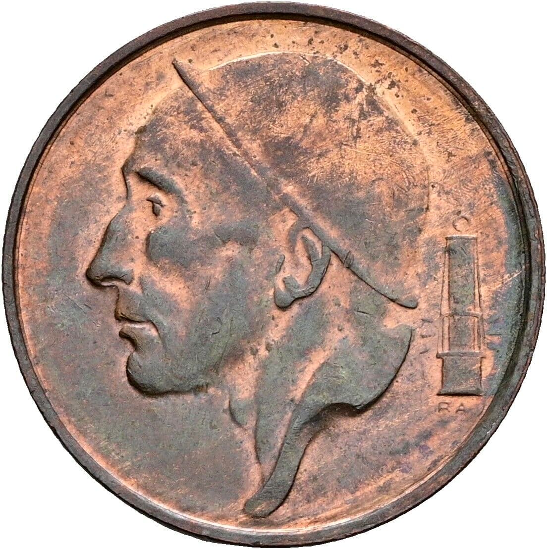 50 Centimes Badouin I (1951-1993) 1983 – Vorderseite
