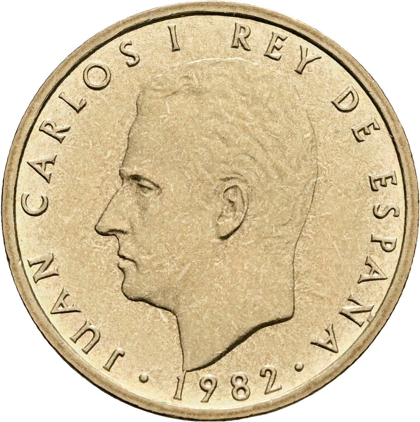 100 Pesetas Juan Carlos I (1975-2014) 1982 – Vorderseite