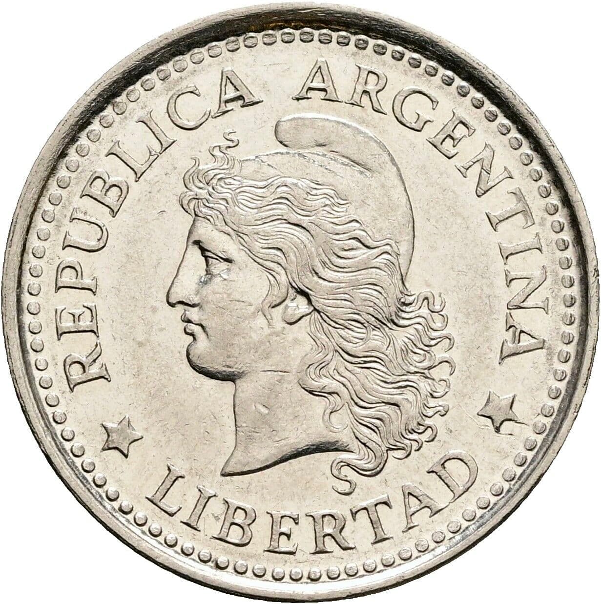 20 Centavos 1959 – Rückseite
