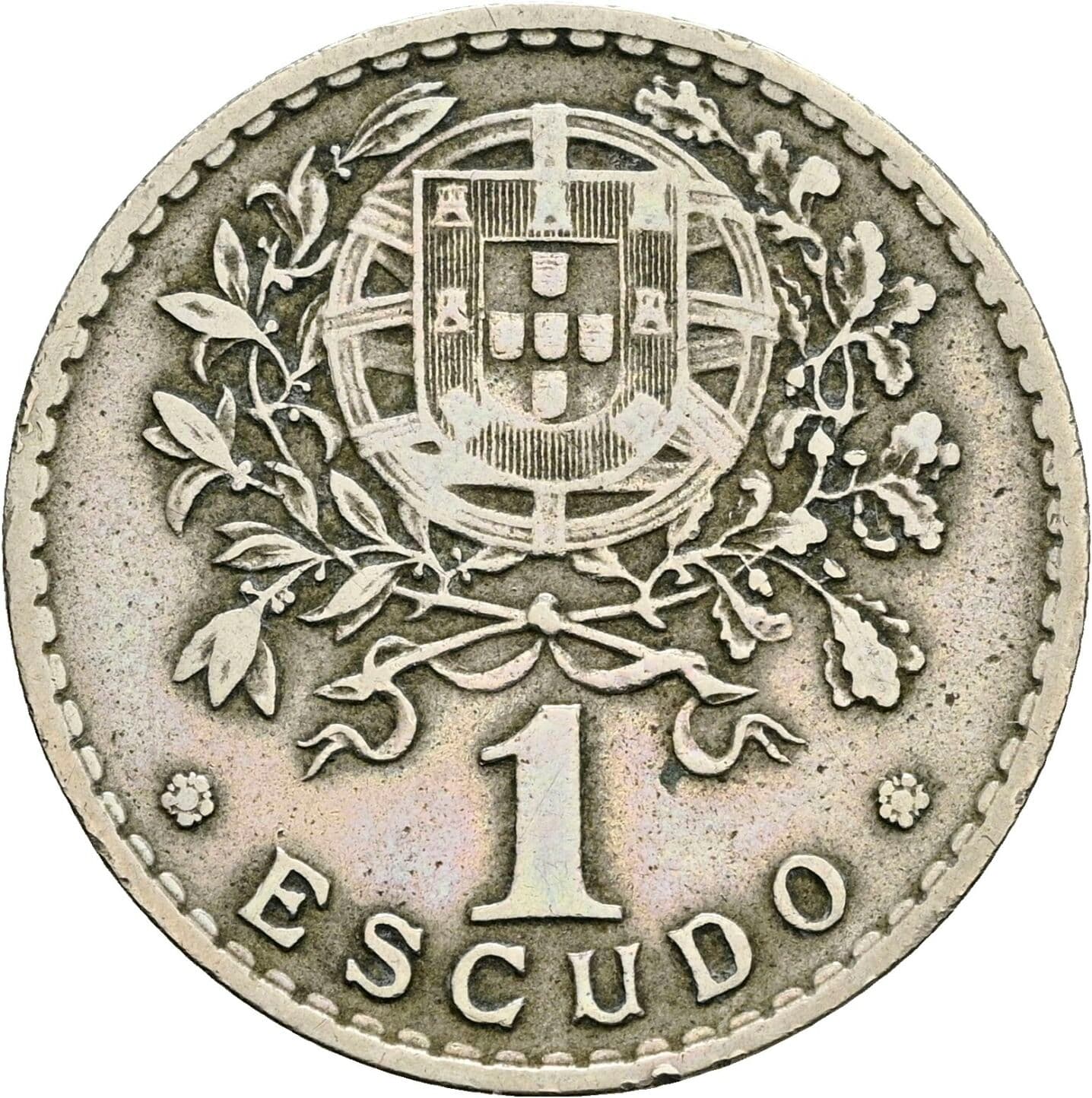 1 Escudo 1945 – Rückseite