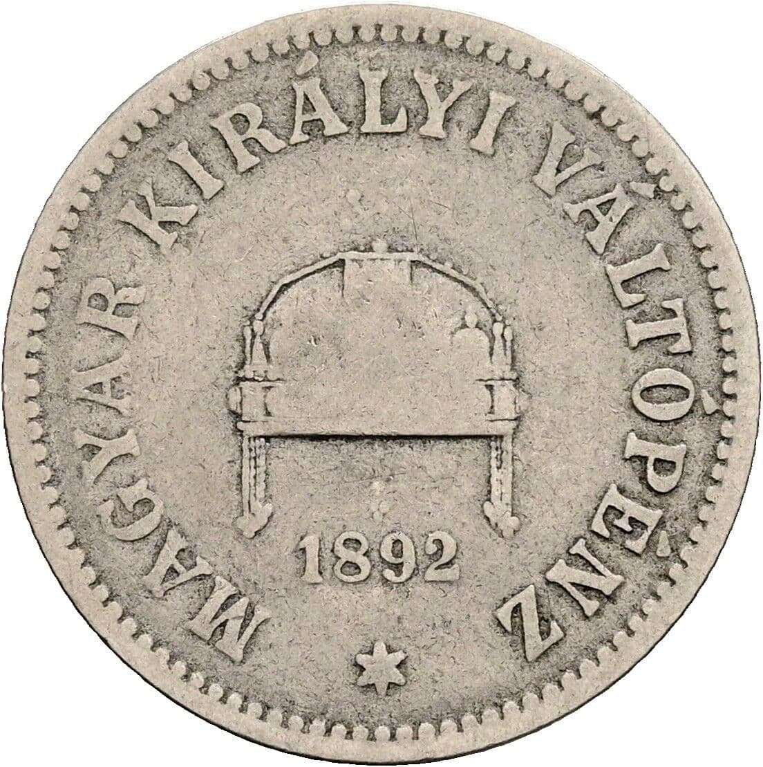 10 Filler Franz Joseph I. 1848-1916 1892 KB – Rückseite
