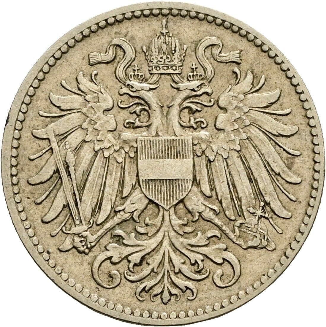 10 Heller Franz Joseph I. 1848-1916 1916 – Rückseite