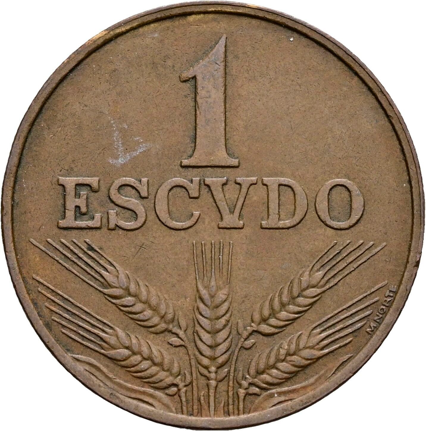 1 Escudo 1978 – Vorderseite