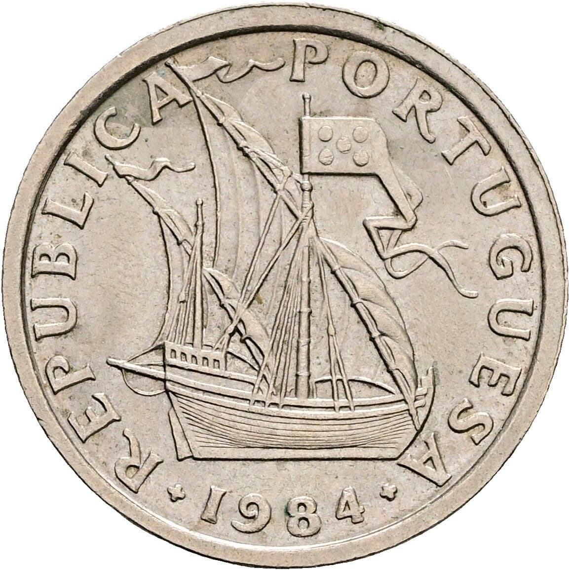 2 1/2 Escudos 1984 – Vorderseite