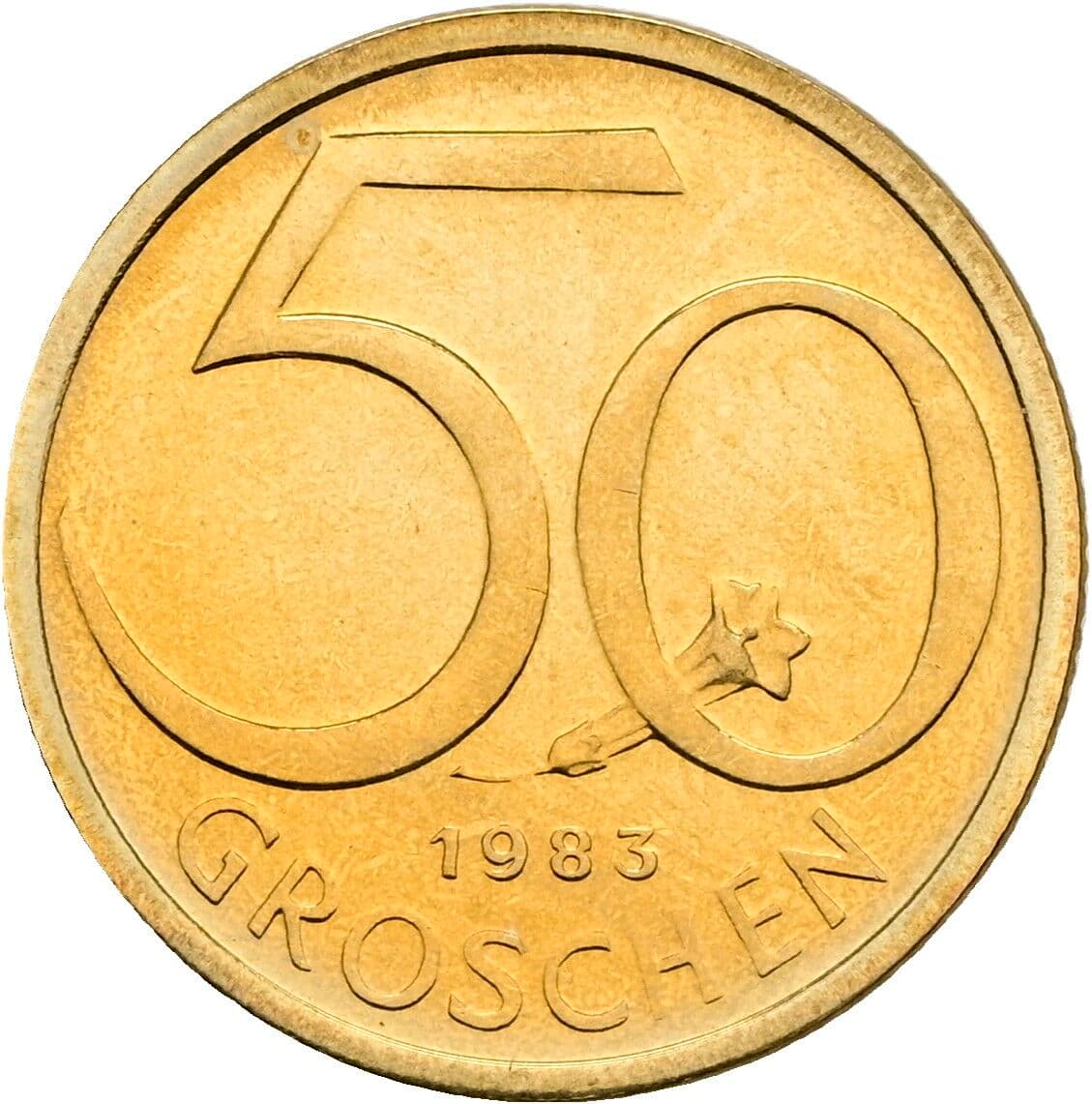 50 Groschen 1983 – Vorderseite
