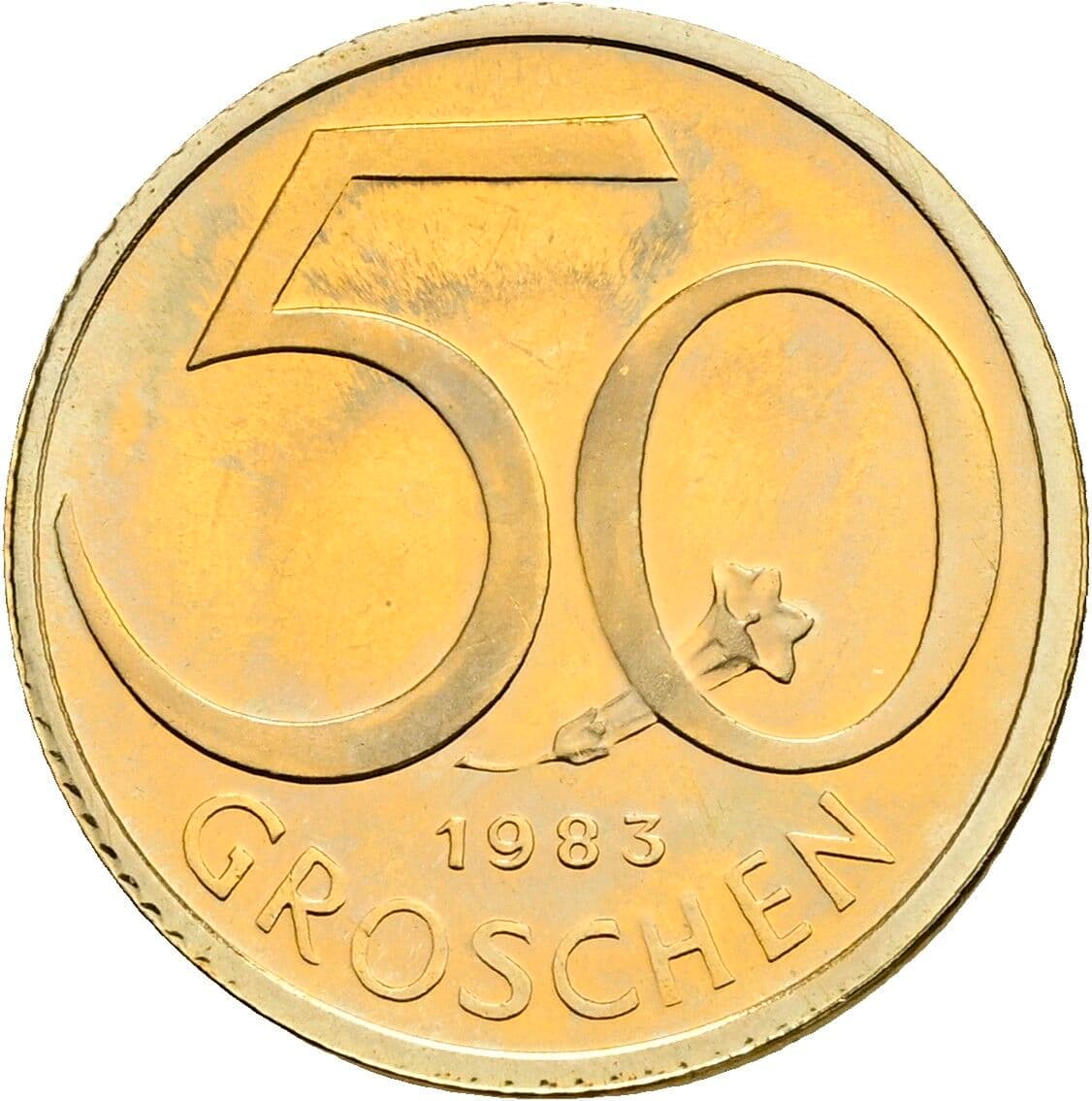 50 Groschen 1983 – Vorderseite