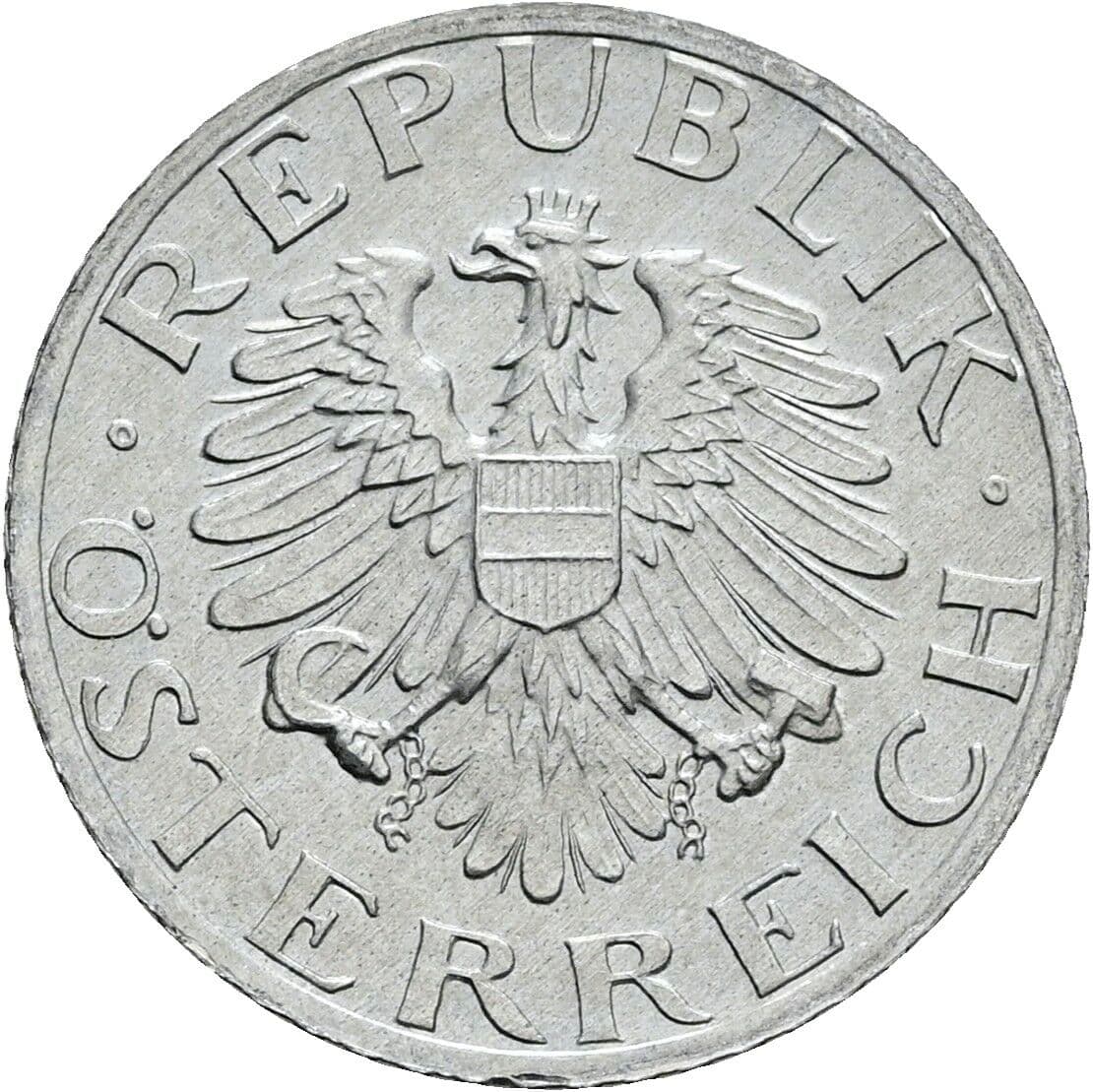 5 Groschen 1993 – Rückseite