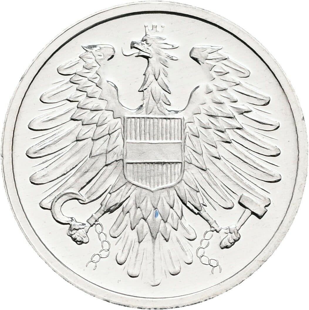 2 Groschen 1983 – Rückseite