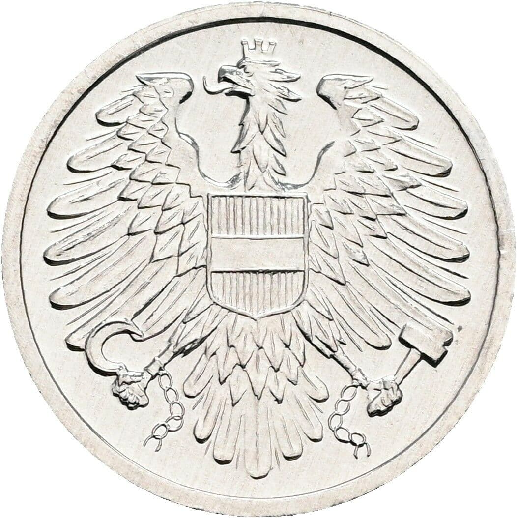2 Groschen 1982 – Rückseite