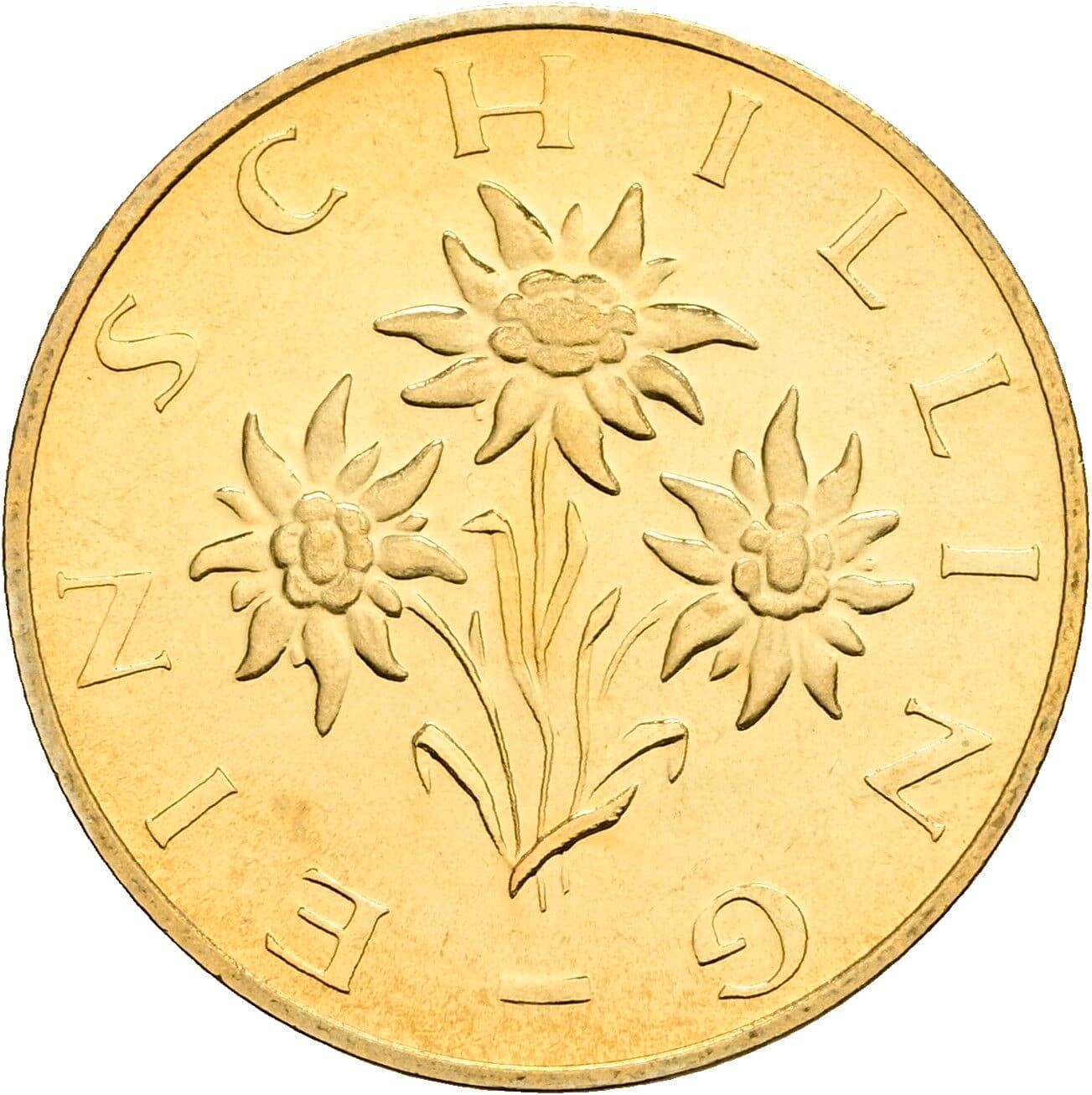 1 Schilling 1983 – Rückseite