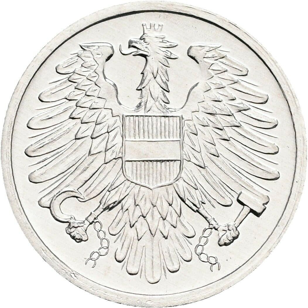 2 Groschen 1982 – Rückseite