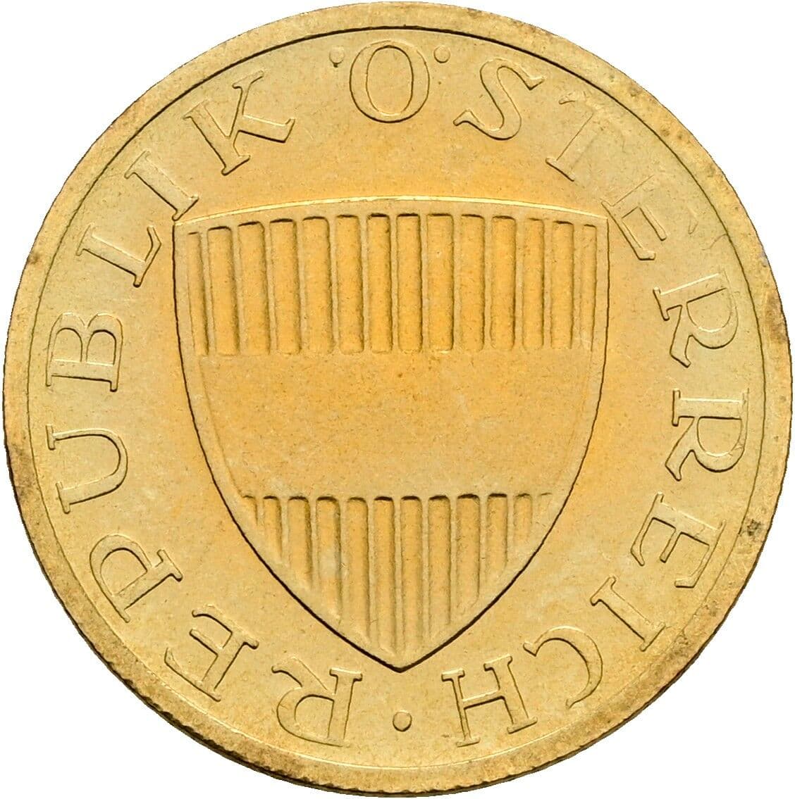 50 Groschen 1987 – Rückseite