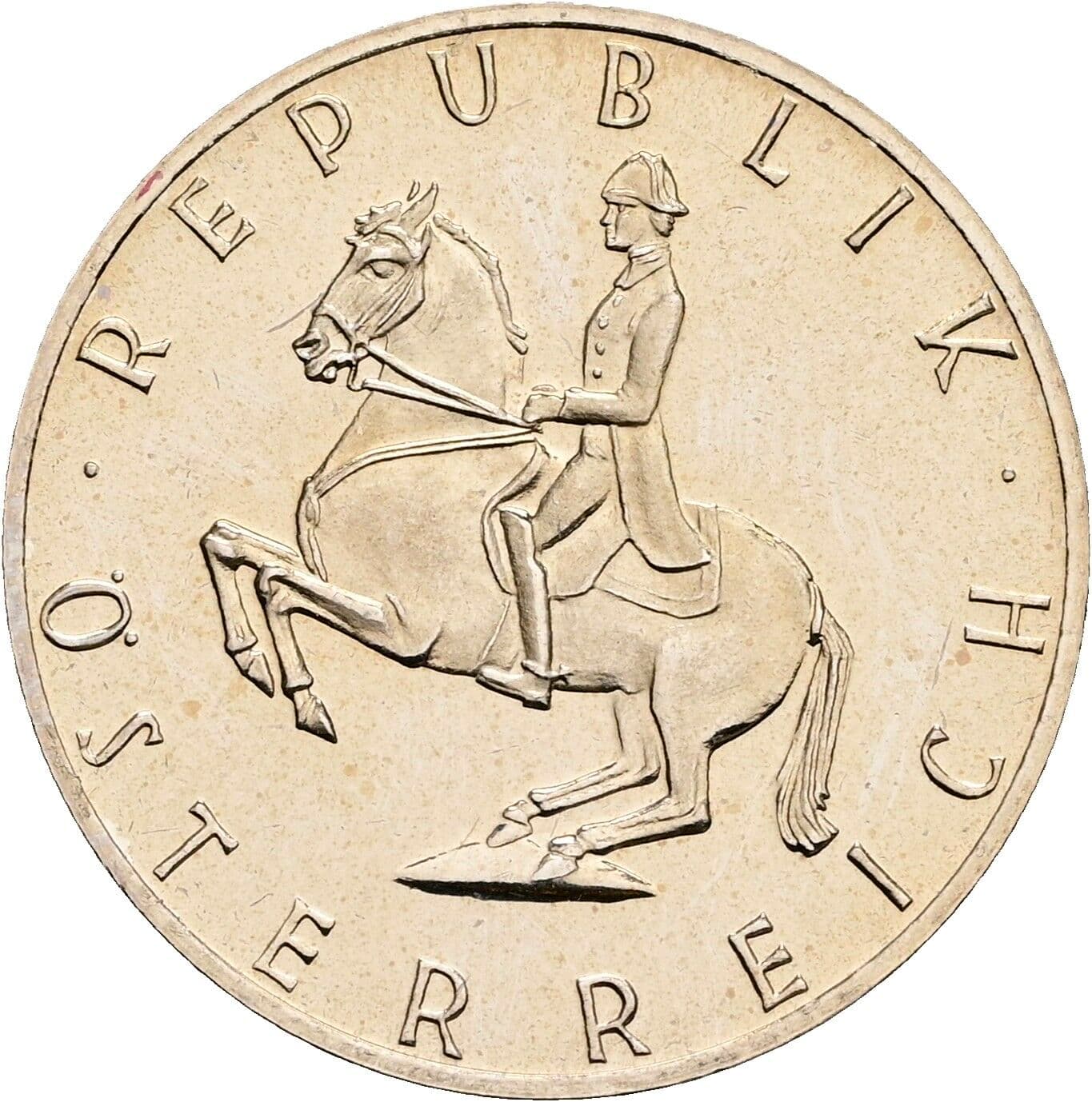 5 Schilling 1982 – Rückseite