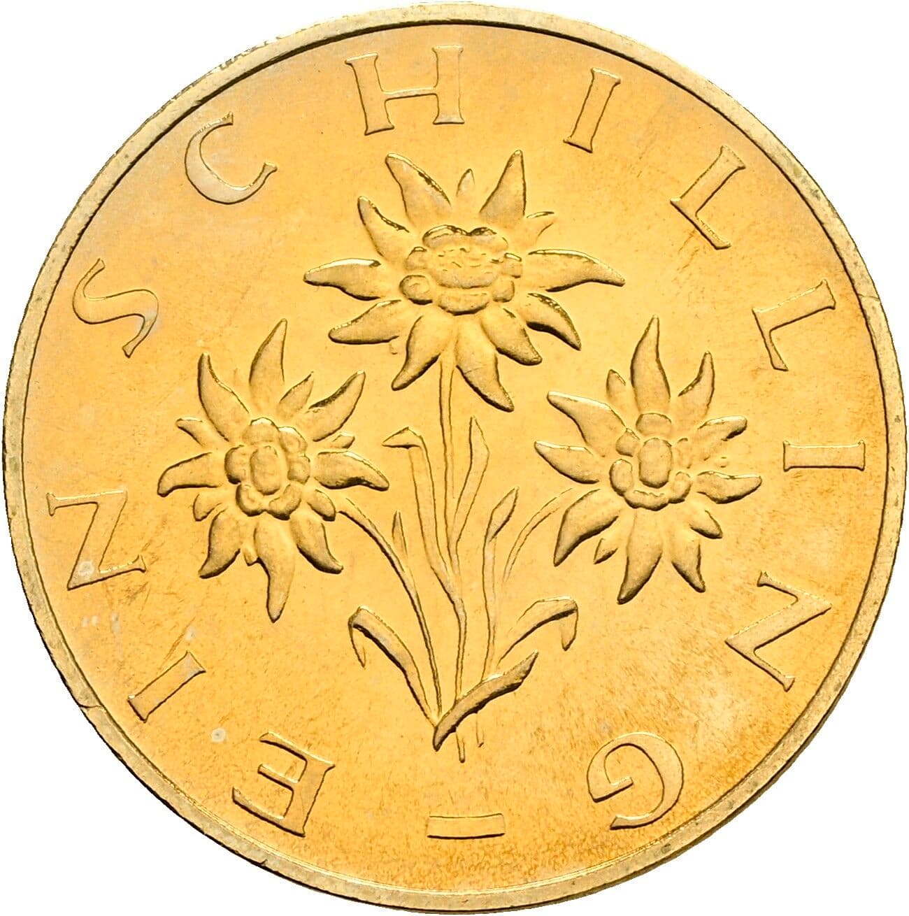 1 Schilling 1983 – Rückseite