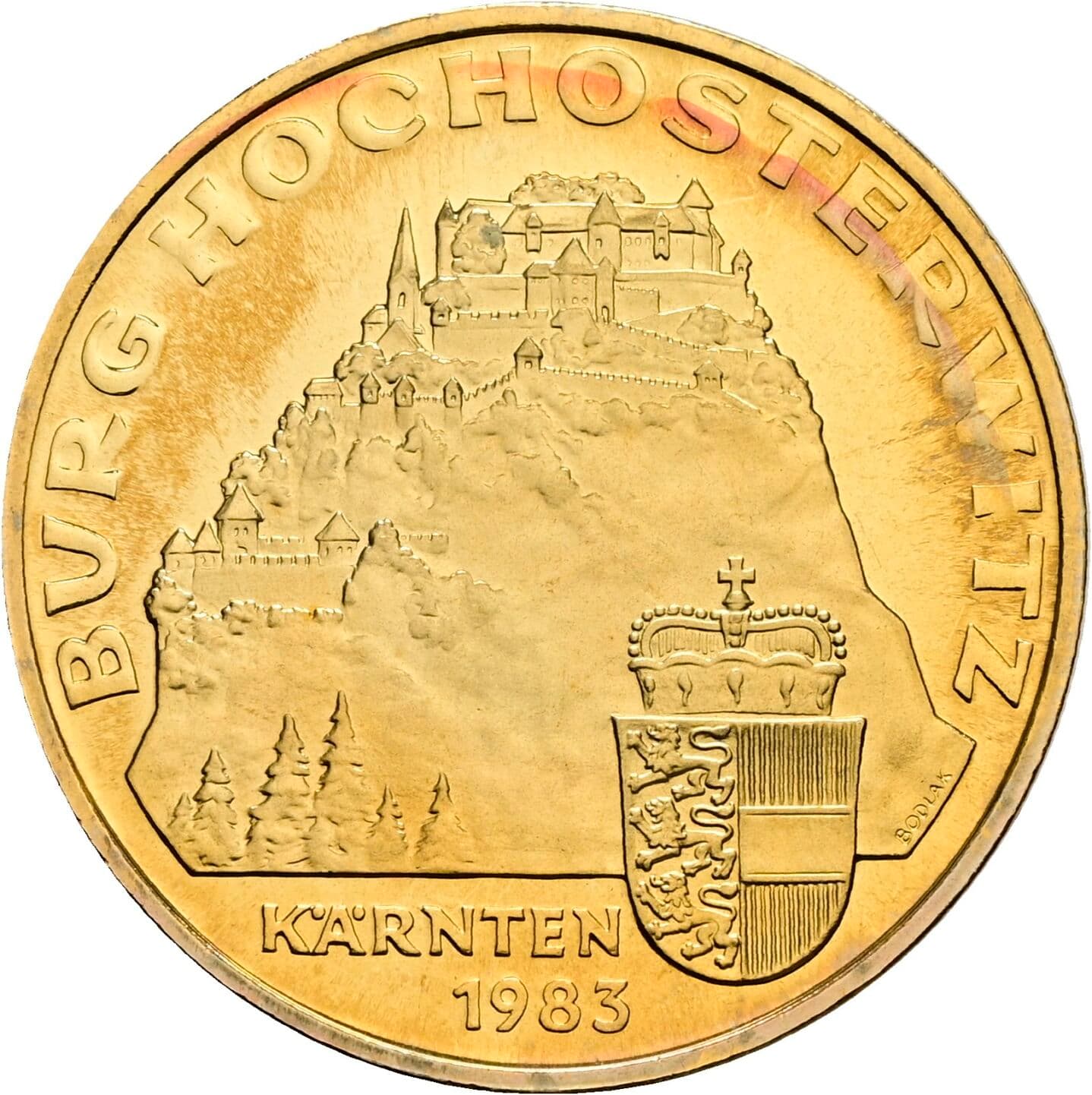 20 Schilling 1983 – Rückseite