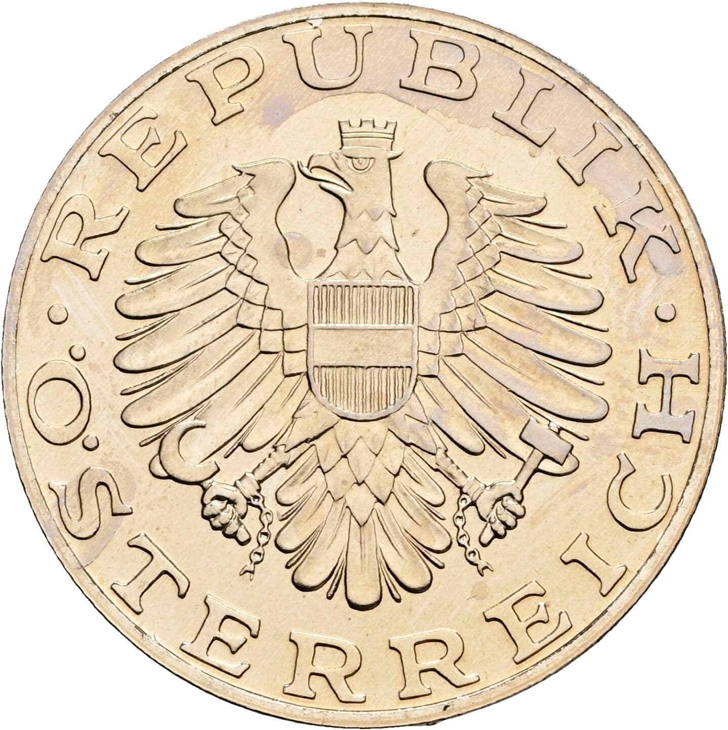 10 Schilling 1983 – Rückseite