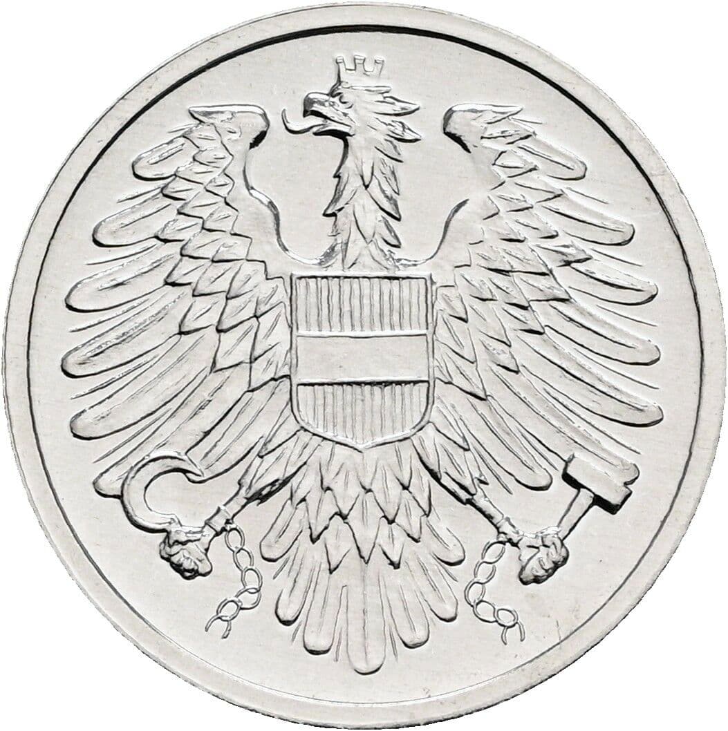 2 Groschen 1983 – Rückseite