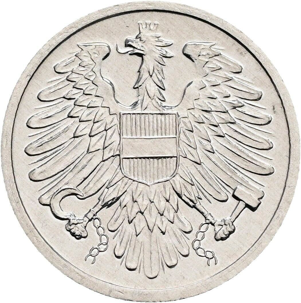 2 Groschen 1982 – Rückseite